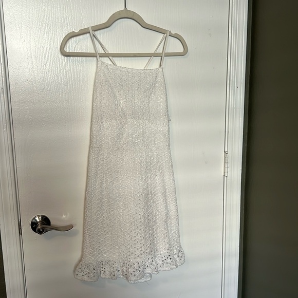 WHITE EYELET SUN DRESS - Picture 5 of 6